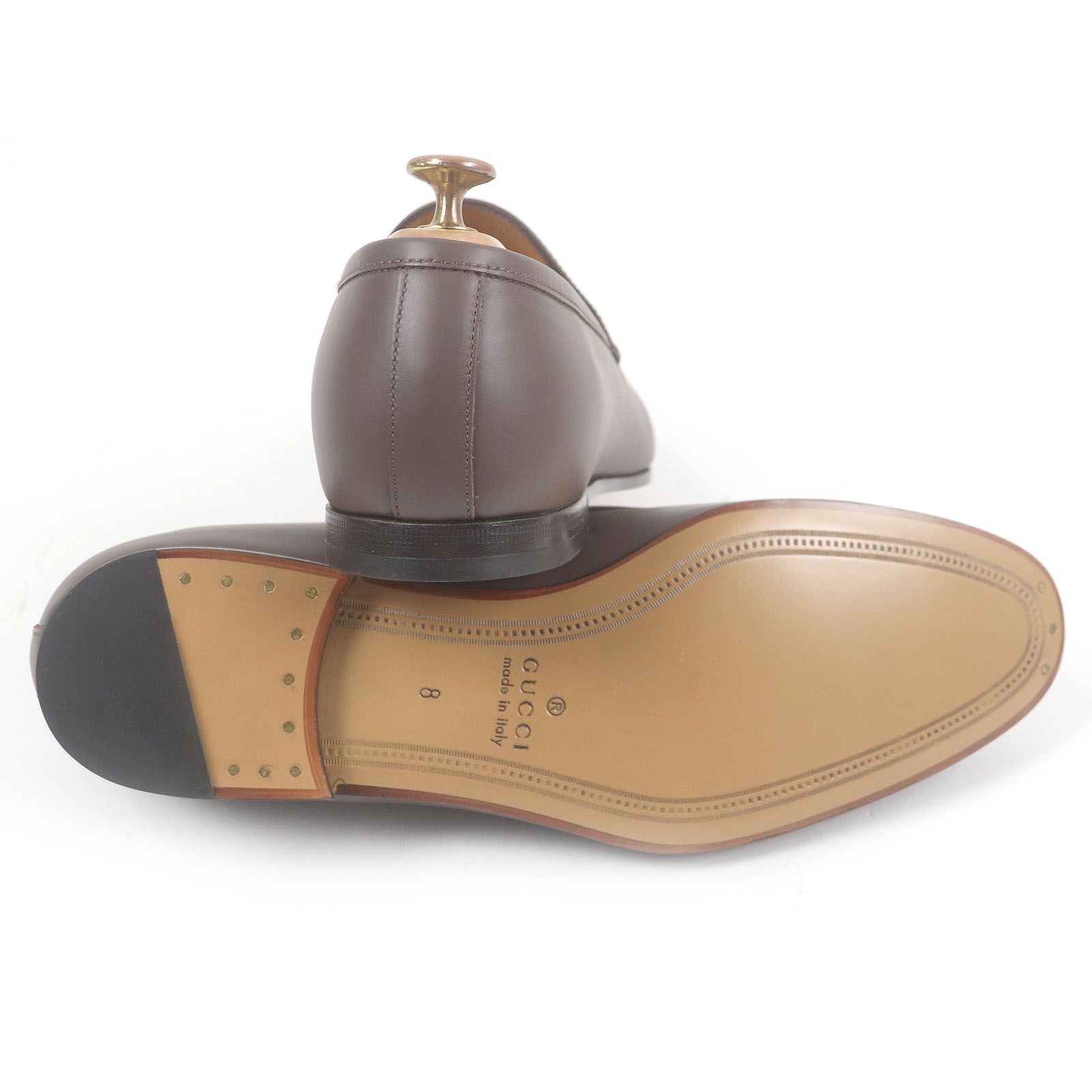 未使用品□GUCCI グッチ 677069 レザー 100周年記念 ホース