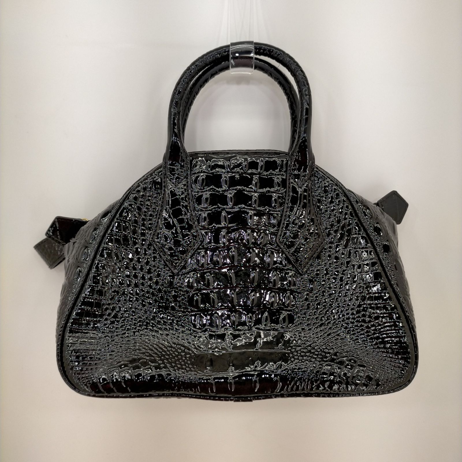 ヴィヴィアンウエストウッド ANGLOMANIA クロコ型押し ハンドバッグ ヴィヴィアンウエストウッド アングロマニア Vivienne Westwood