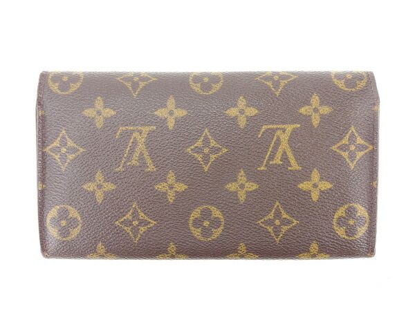 美品 ルイヴィトン モノグラム ポシェット ポルトモネ クレディ 820 ルイ・ヴィトン LOUIS VUITTON 長財布 モノグラム ポシェット