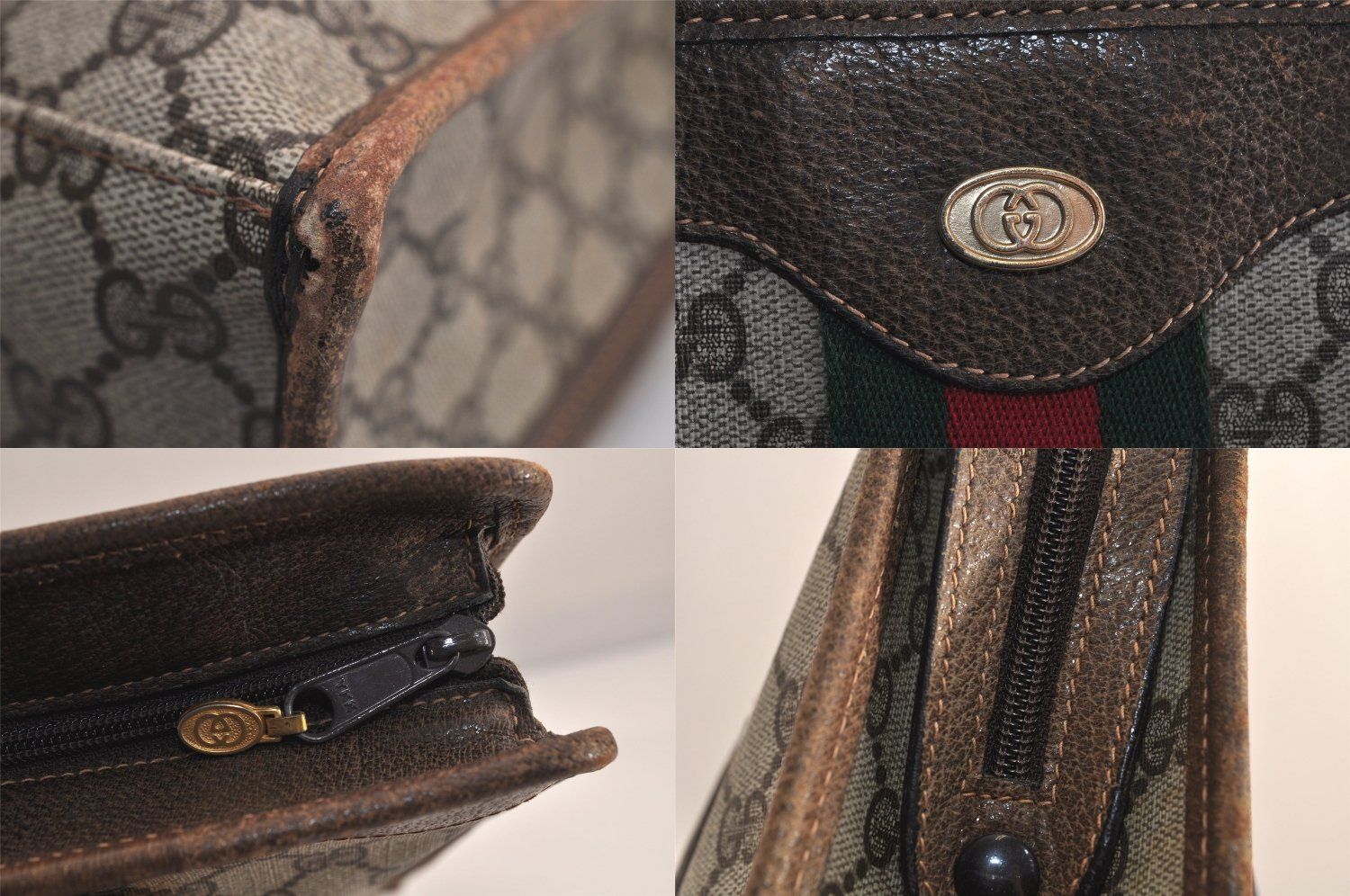 GUCCI グッチ シェリーライン トートバッグ GGピーブイシー レザー GUCCI グッチ トートバッグ GGスプリーム GG柄 シェリーライン