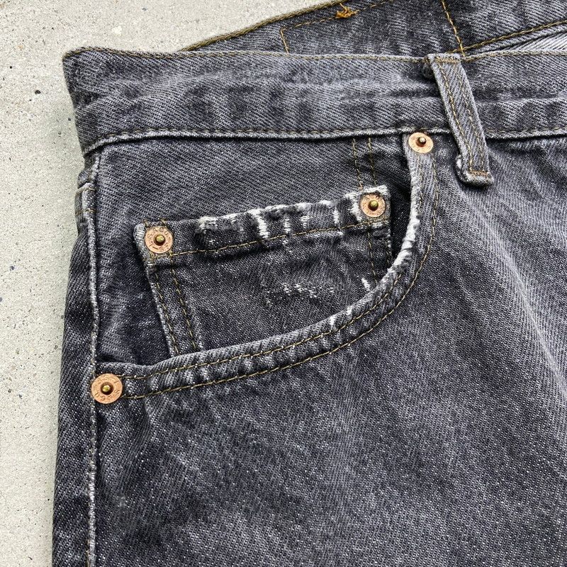 90年代 USA製 Levi's リーバイス 501-0159 ブラックデニムパンツ
