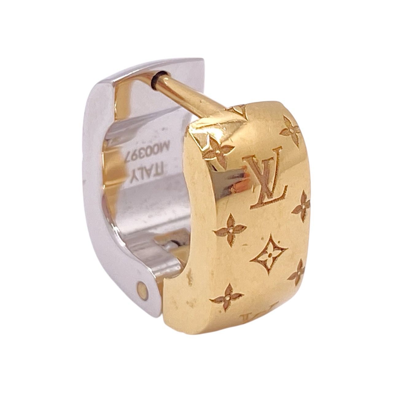 ルイヴィトン 片耳のみ M00397 モノグラムLOUIS VUITTON Louis Vuitton】ルイヴィトン『ブックレドレイユ・ナノグラム