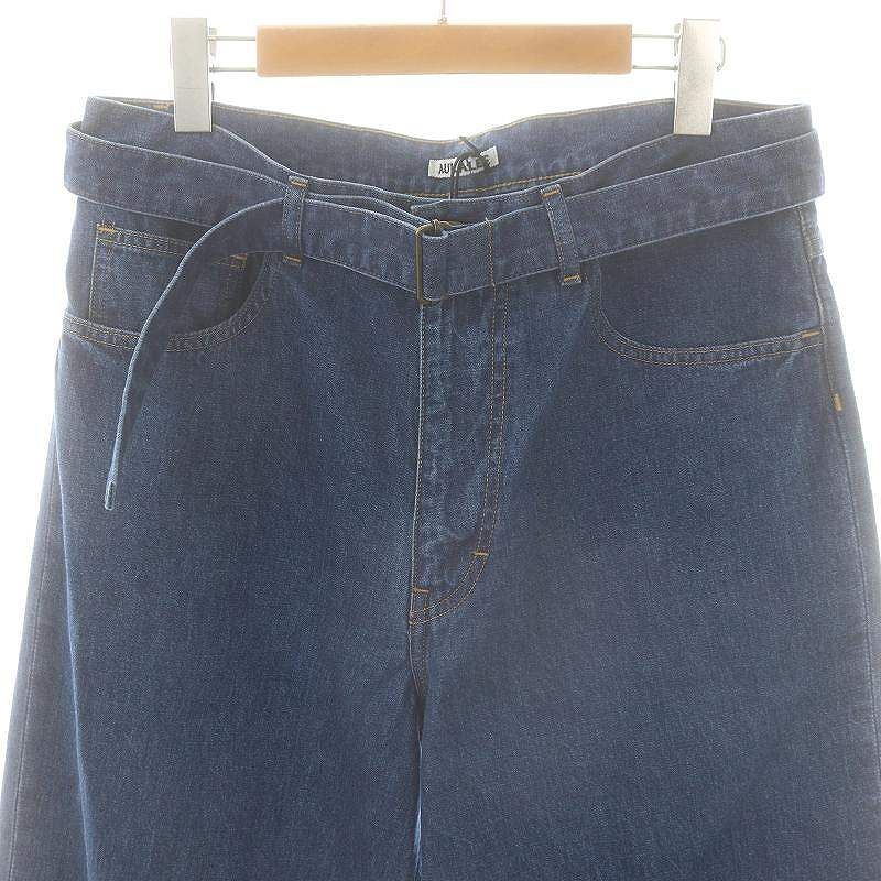 オーラリー AURALEE 25SS SELVEDGE LIGHT OZ DENIM BELTED オーラリー AURALEE 25SS SELVEDGE LIGHT OZ DENIM BELTED