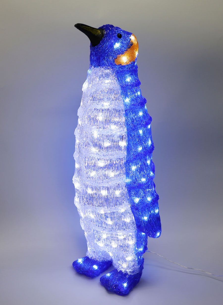 コロナ産業 ブルーペンギンL 3Dアニマルモチーフ 3Dモチーフ クリスマスライト イルミネーション L3D402
