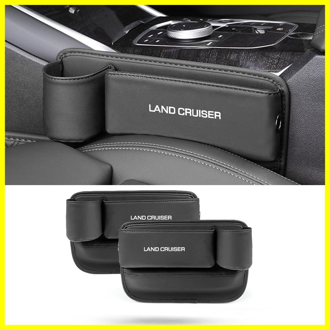 LAND CRUISER 収納ケース グレー　ランクル　折り畳みボックス Amazon.co.jp: ランドクルーザー 専用 車 トランク 収納
