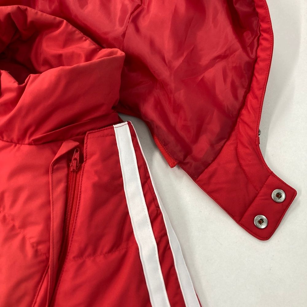 ダウンジャケット レッド系