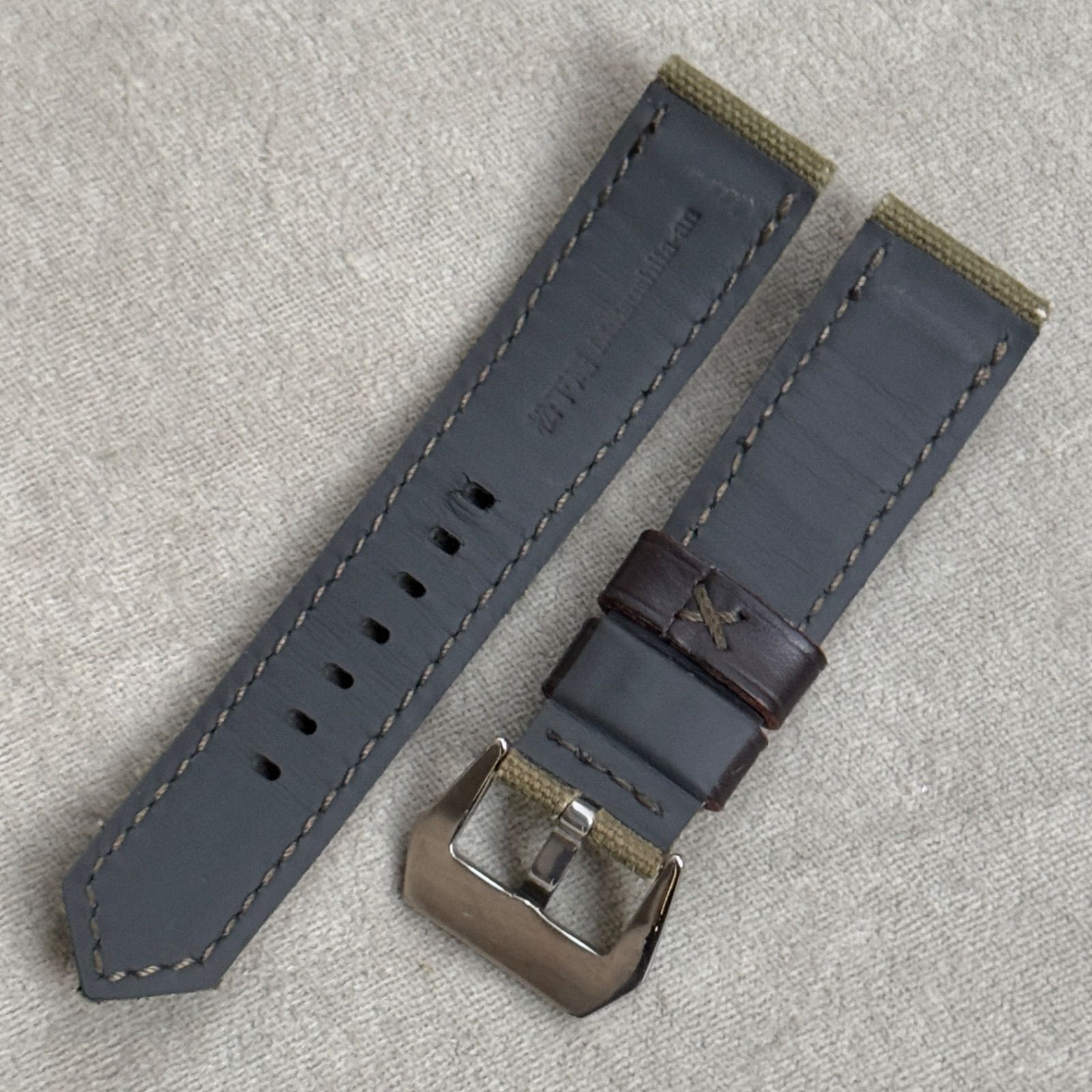 ミリタリーキャンバス｜ビンテージアーミー｜24-22mm｜松下庵