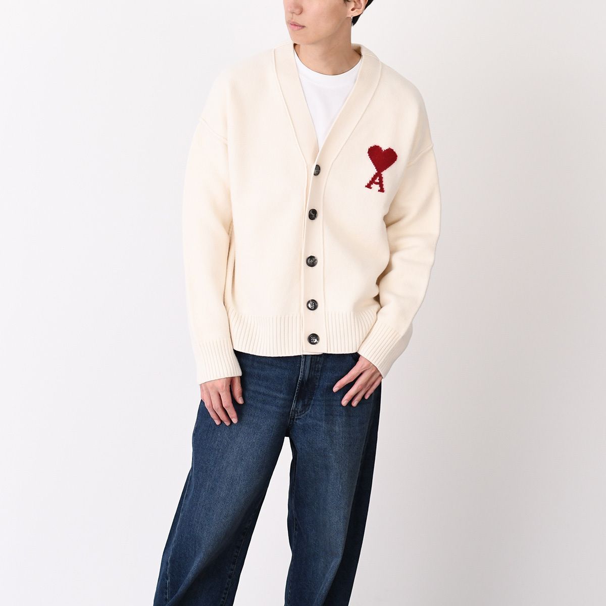 AMI ALEXANDRE MATTIUSSI AMI DE COEUR アミパリス カーディガン Ami 