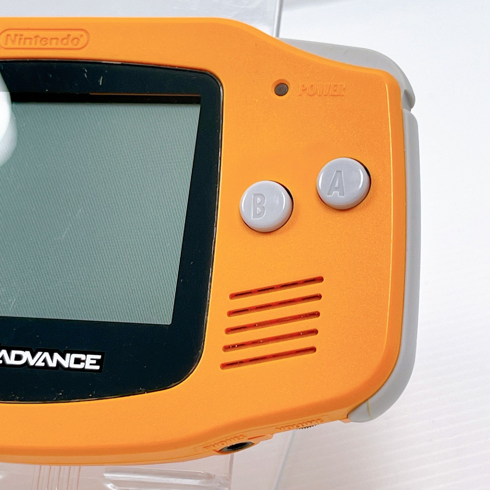 ゲームボーイアドバンス オレンジ 外装綺麗 動作確認済み GBA