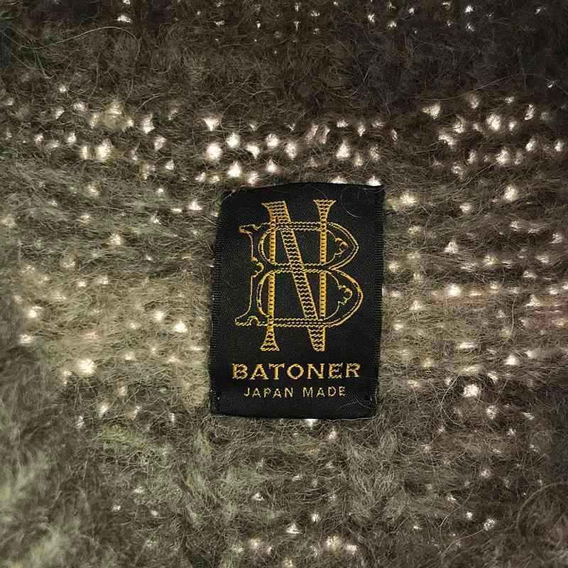 BATONER / バトナー | 2022AW | モヘヤノルディック ハイネックニット