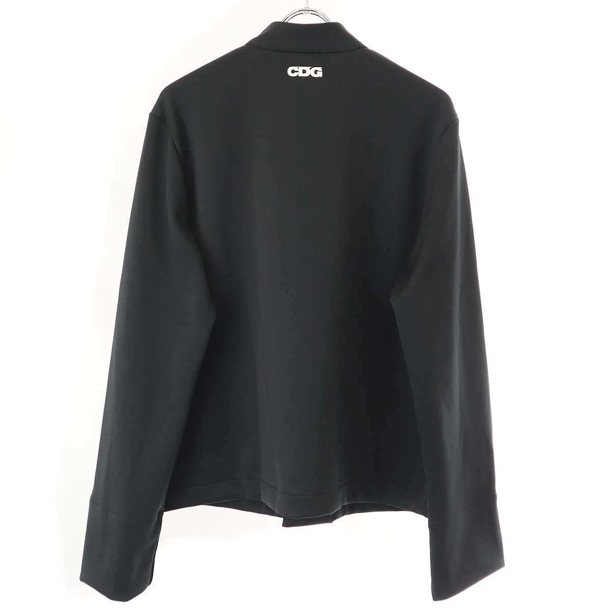 CDGポリエステルジャージーチャイナジャケットXL CDG by COMME des GARCONS シーディージーバイコムデギャルソン