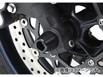 2輪 アグラス フロントアクスルプロテクター コーン アルミ 品番：P035-8652 ブルー ヤマハ FZ1 RN21N JAN：4547567851110
