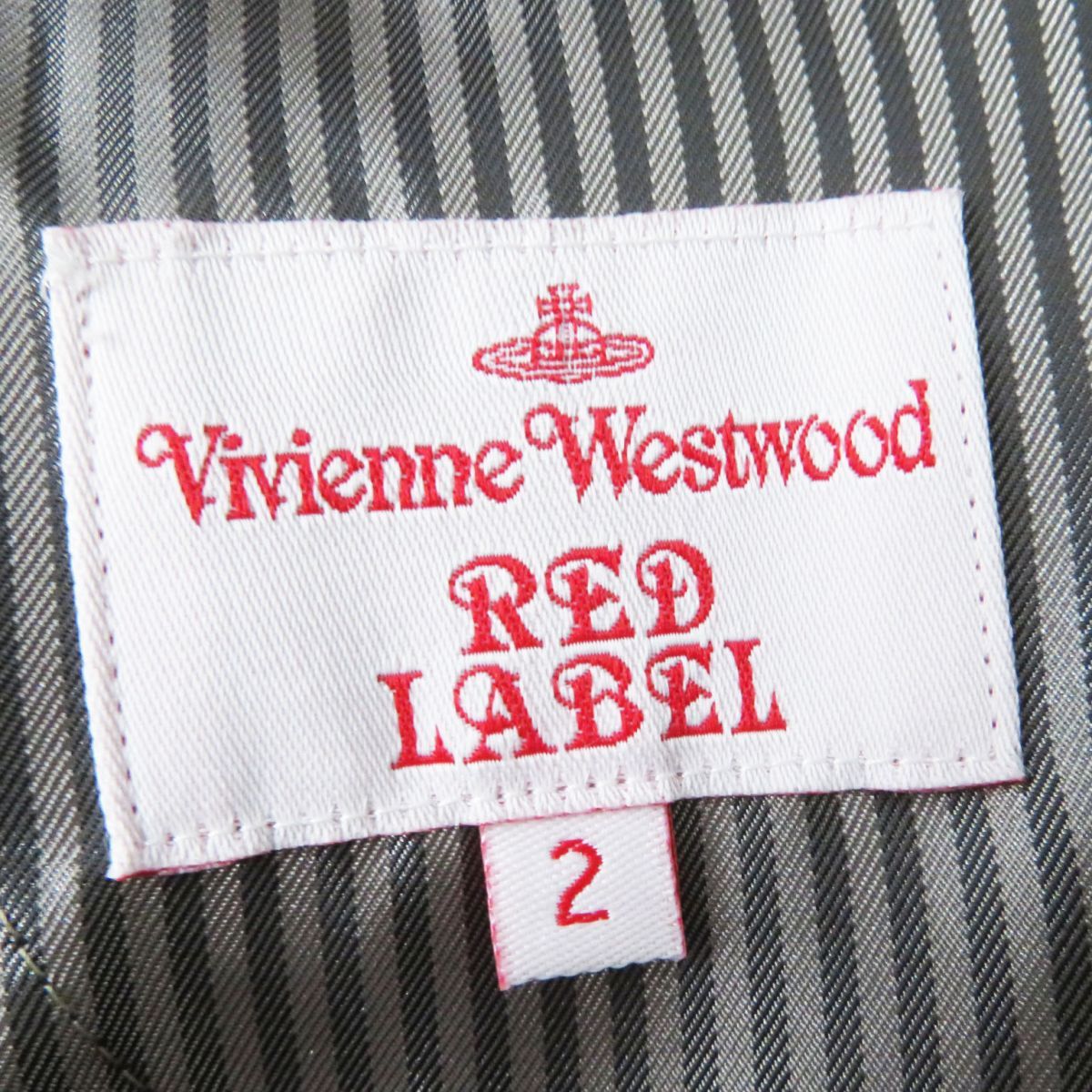 良品◎正規品 日本製 Vivienne Westwood Red Label ヴィヴィアン