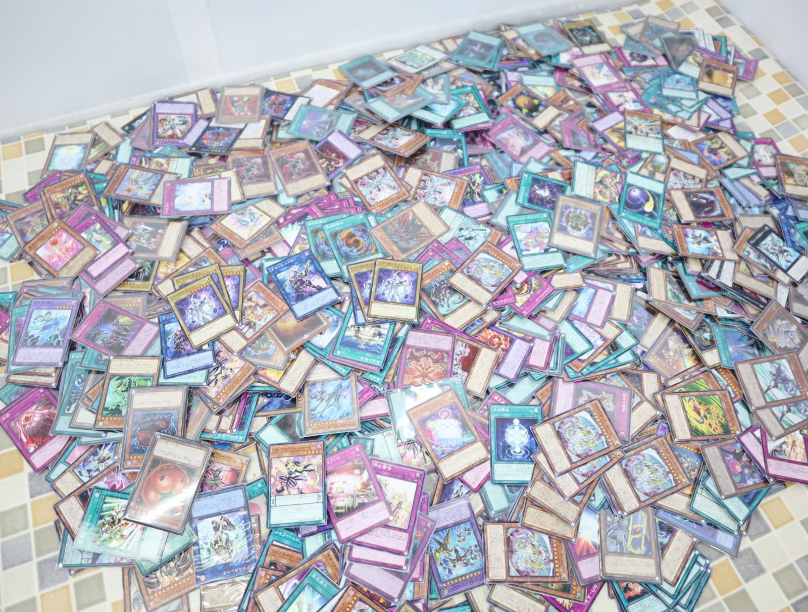 『5年保証』 △約1800枚 約4kg 遊戯王 レアカードあり｜遊戯王カード キラ シングルカード