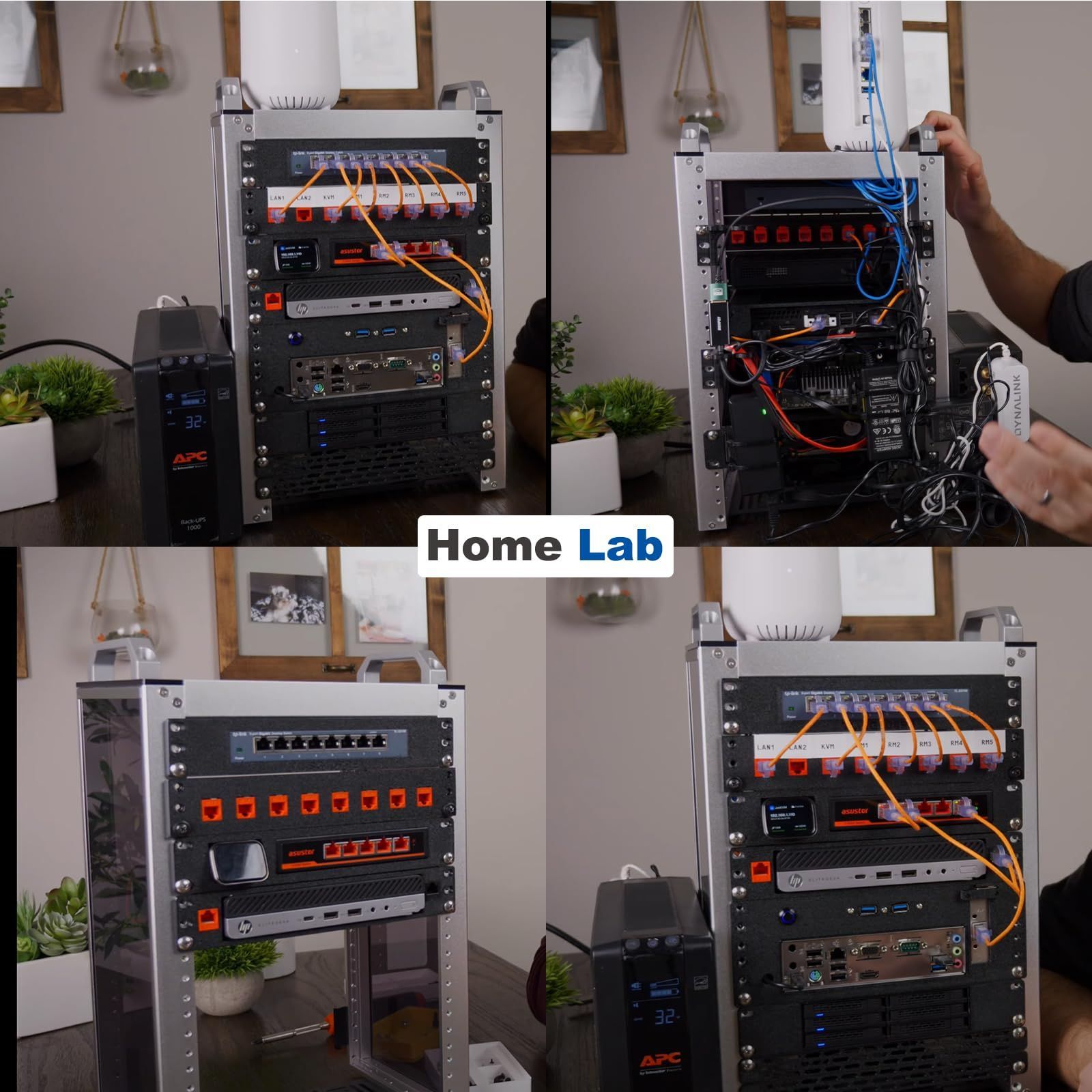 ラック DeskPi RackMate サーバー インチ T1 10 サーバーキャビネット ネットワーク サーバー オーディオ ビデオ機器用の ラックマウント 8U GeeekPi