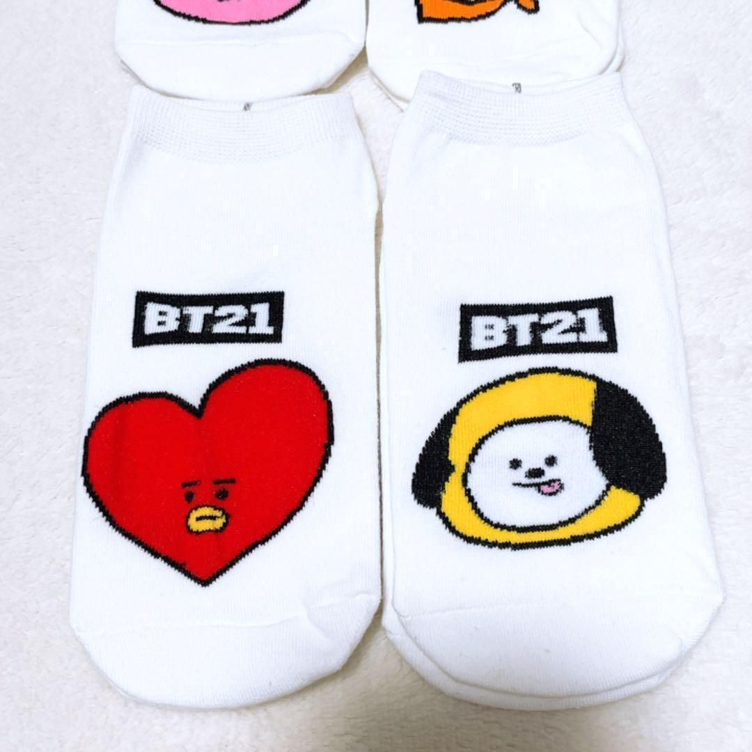 ♡BTS♡新品 BT21 靴下4足セット テテ グク ジミン ジン ソックス