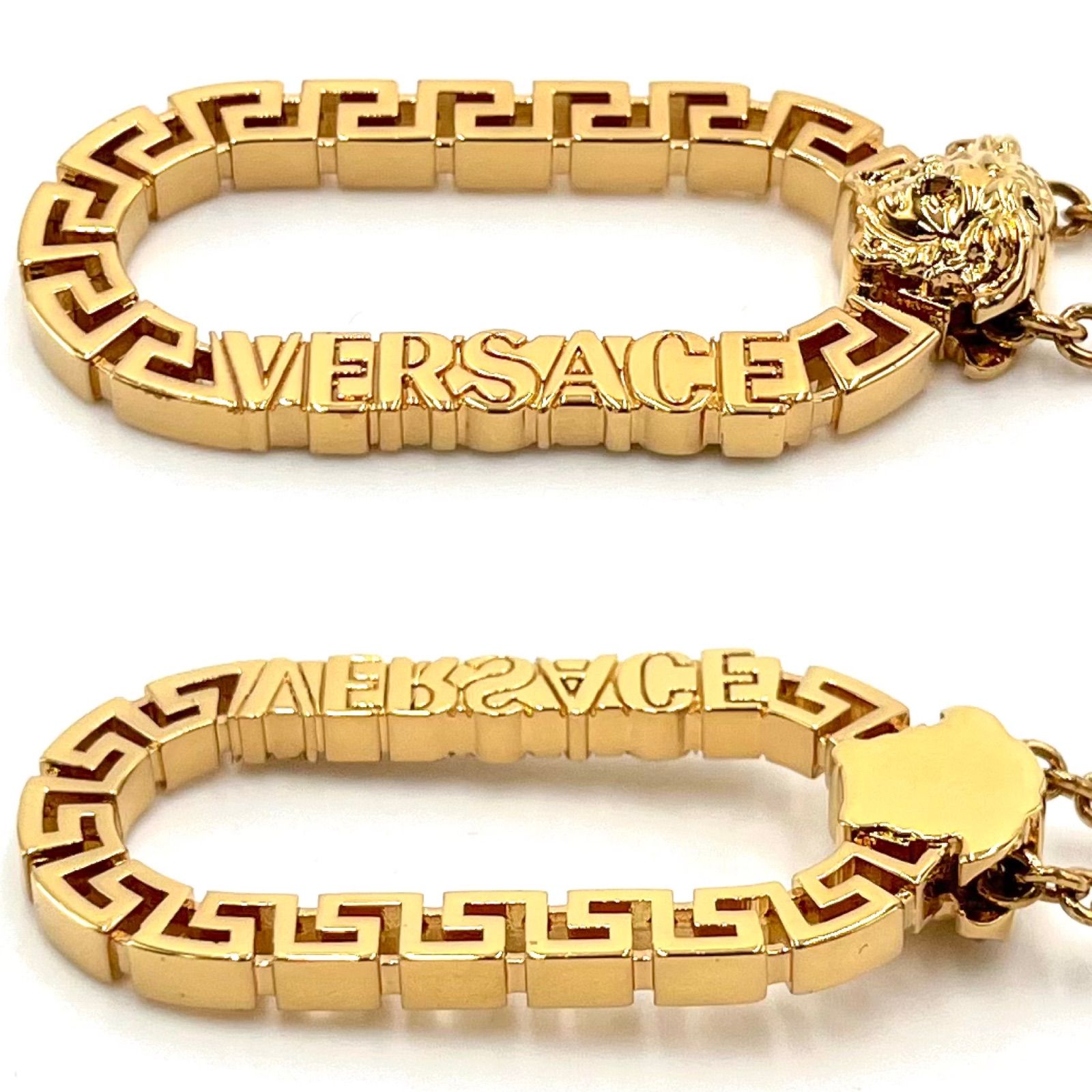 VERSACE ヴェルサーチェ 1004059 ロゴ メドゥーサ ネックレス ゴールド