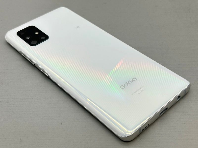 【美品】Galaxy A51 5G SCG07 ホワイト ムスビー｜【SIMフリー】Galaxy A51 5G SCG07 プリズムブルックス