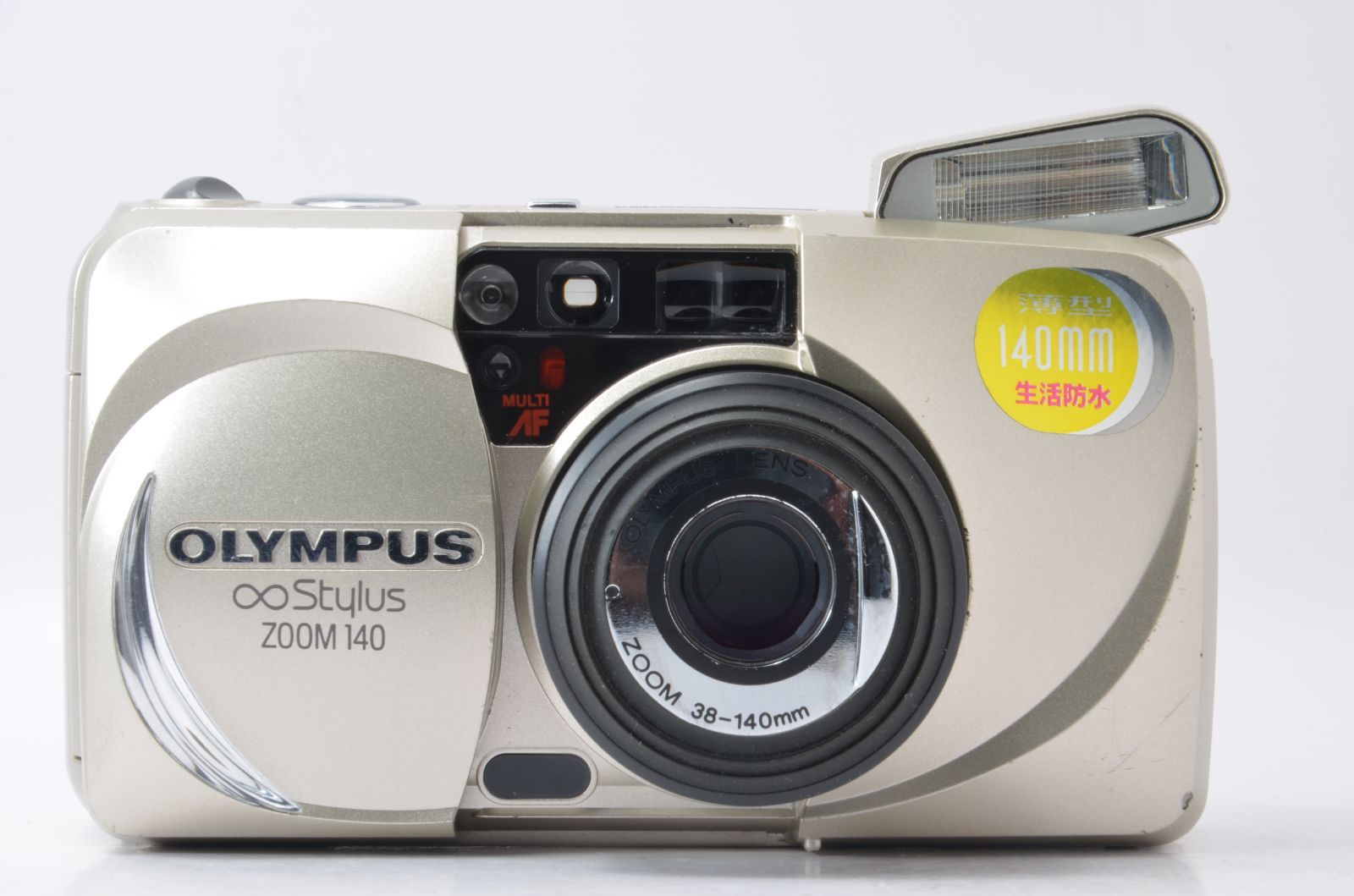 ☆極上品☆ オリンパス OLYMPUS ∞ Stylus 購入 ZOOM 140 コンパクト