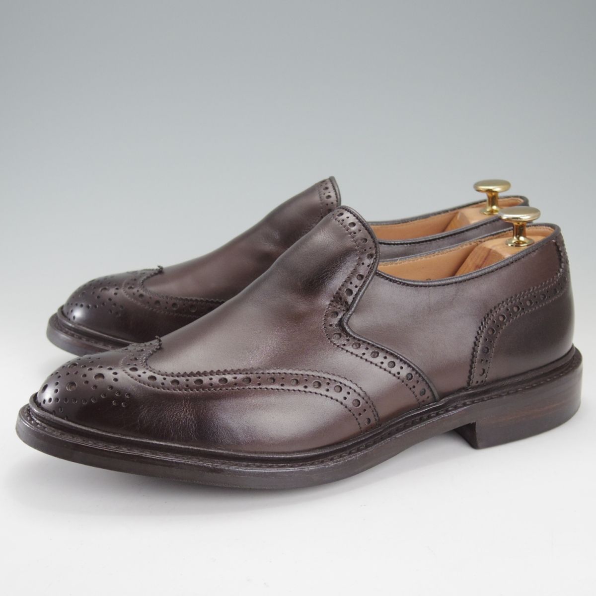 極美品☆トリッカーズ SIZE 8【現行定価13万円以上☆センターエラ