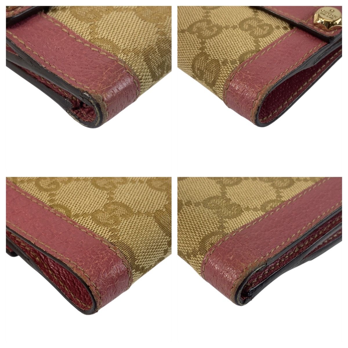 GUCCI GGキャンバス 三つ折り財布 ベージュ gu-ko211006-4.jpg