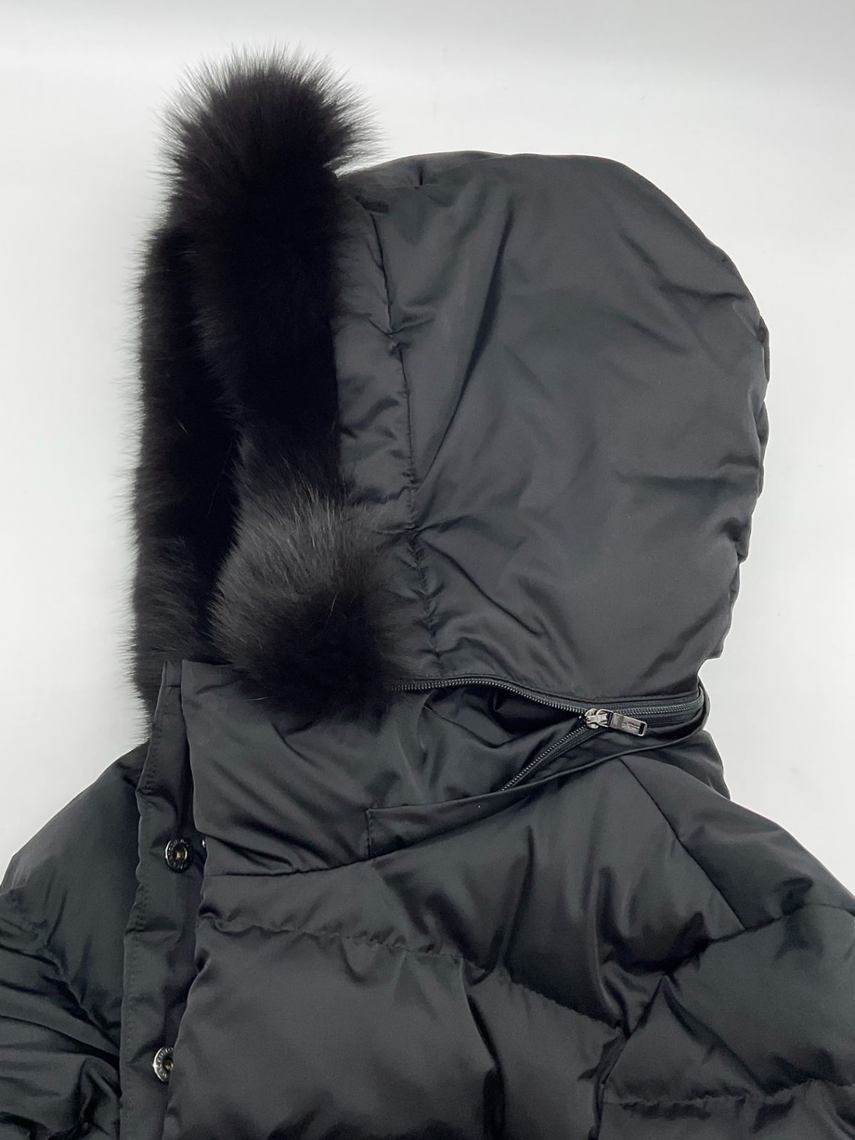 美品 Montosh London マッキントッシュロンドン 38 ブラック