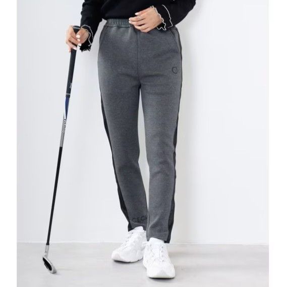 セシルマクビー CECIL McBEE green ダンボールバイ パンツ ｸﾞﾚｰ Sサイズ