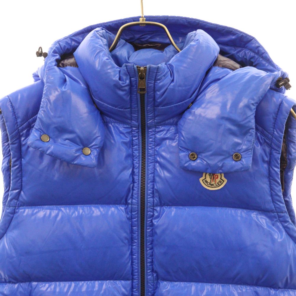 MONCLER (モンクレール) 17AW LACET GILET ラセット ジレ フード