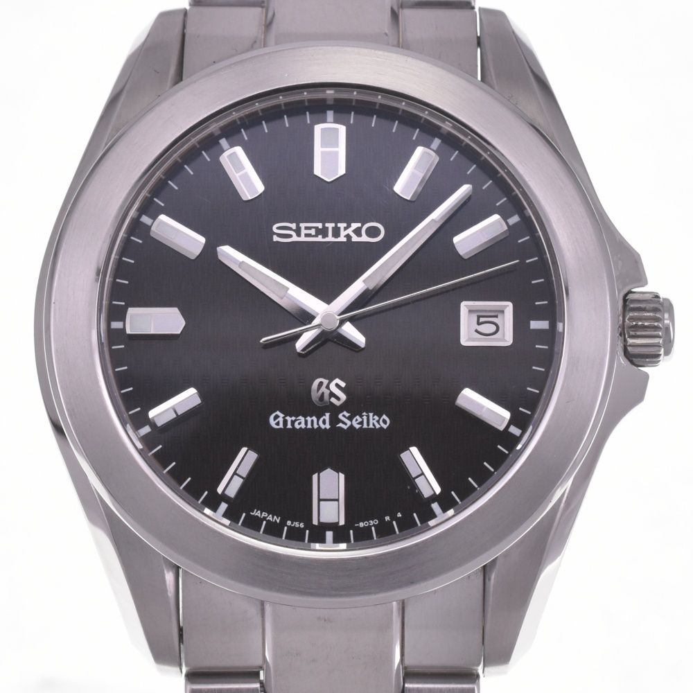 Grand Seiko グランドセイコー ブラック 8J568020 セイコー グランドセイコー 8J56-8020 黒文字盤 クオーツ | アン