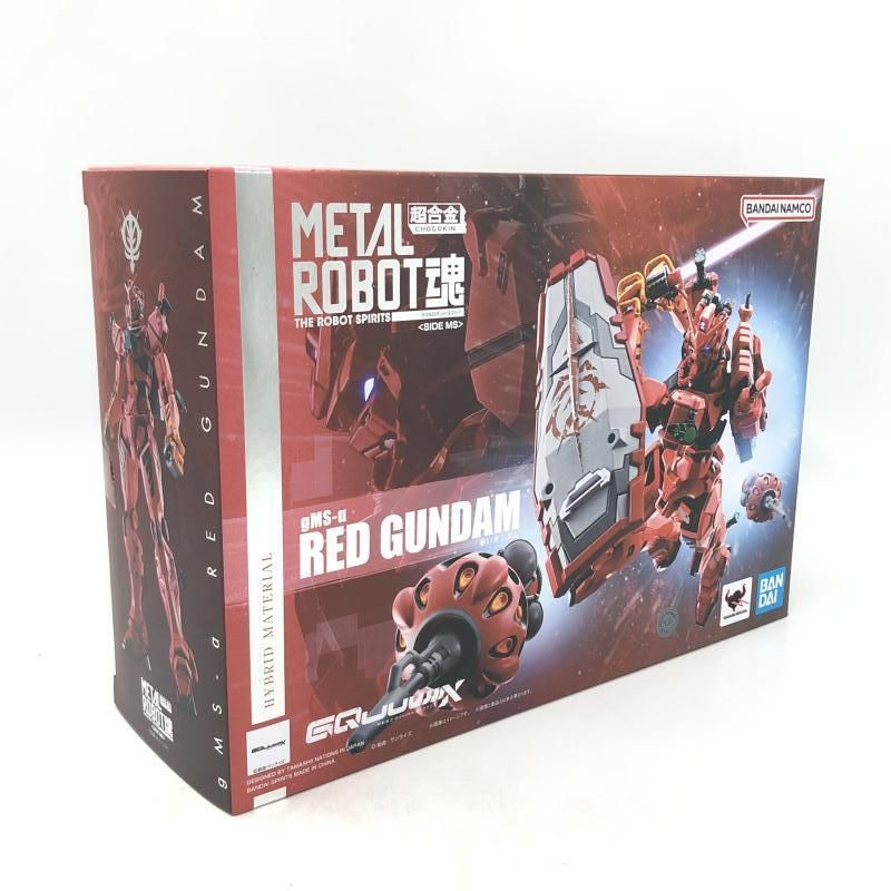中古】未開封)バンダイ METAL ROBOT魂 ＜SIDE MS＞ 赤いガンダム