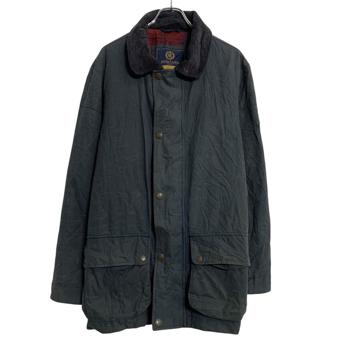 HENRI LLOYD オイルドジャケット L チャコールグレー ヘンリーロイド 