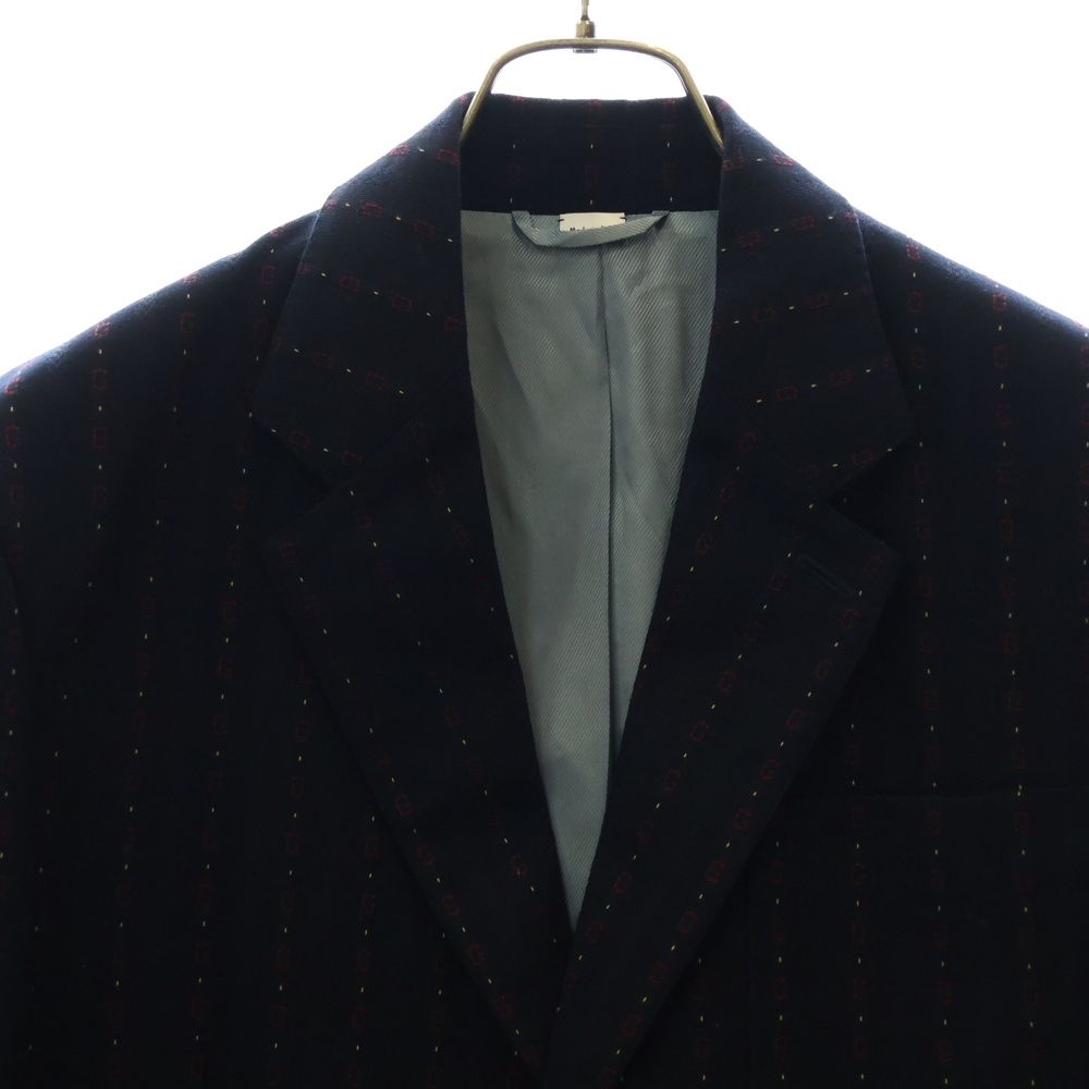 GUCCI グッチ　テーラードジャケット　金ボタン GUCCI（グッチ） トムフォード期 紺ブレ テーラードジャケット
