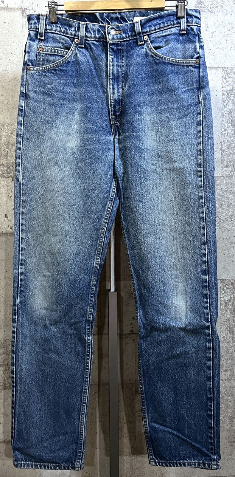 誠実】 デニム オレンジタブ 505 USA製 96年 Levi's ジーンズ