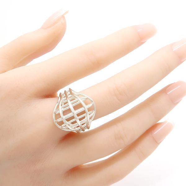 BOTTEFA VENETA シルバーリング 13号 707858 V5070 OUTLINE 13号 美品