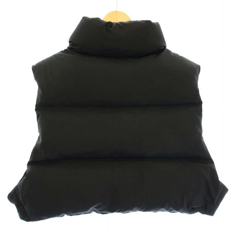 ROTOL ブラック　ダウンベスト　サイズ2 ROTOL ロトル CURVY DOWN VEST カーヴィーダウンベスト