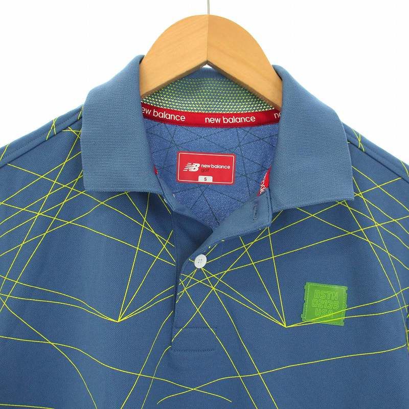 ニューバランス NEW BALANCE golf ゴルフウェア ポロシャツ 半袖 