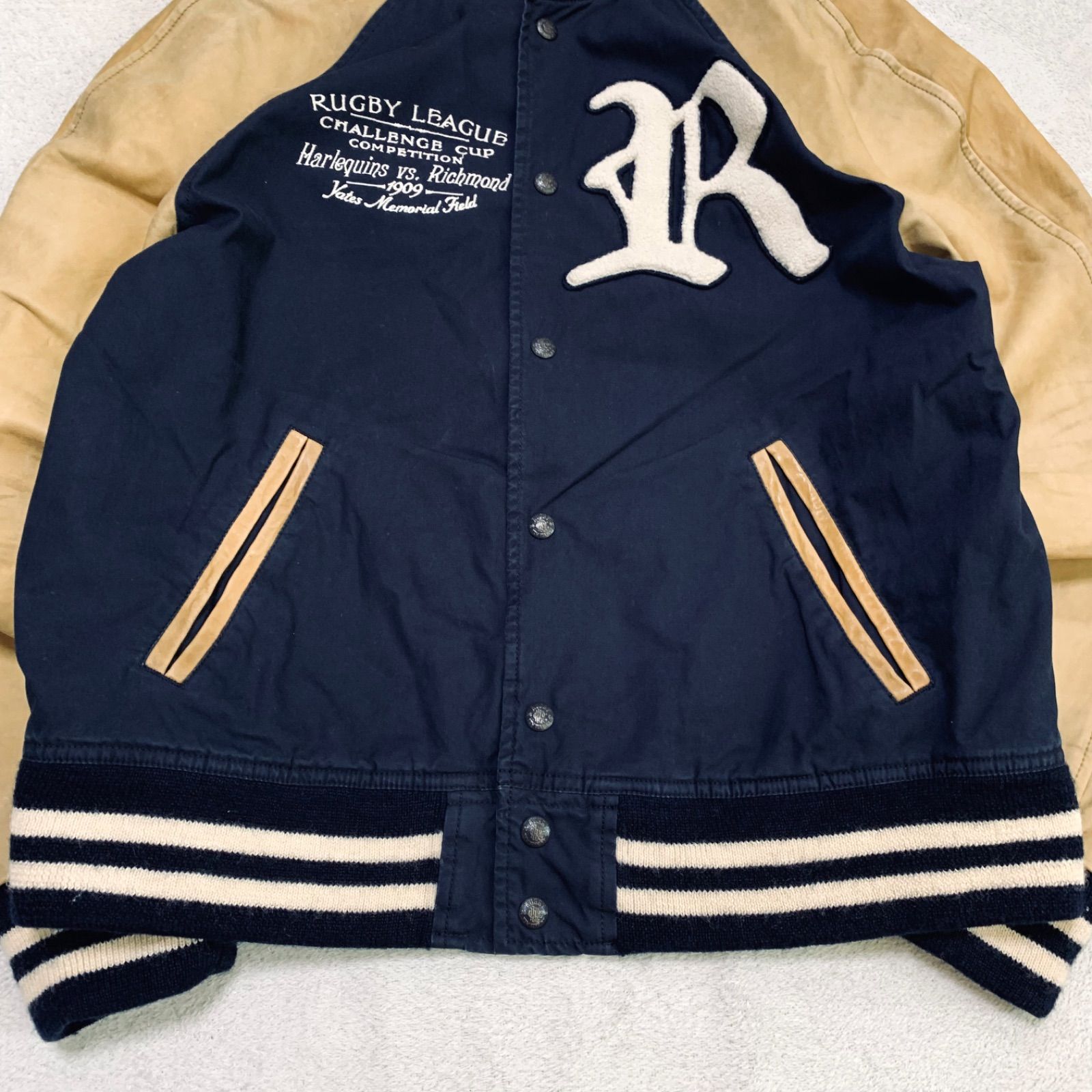 Ralph Lauren スタジャン バーシティジャケット アワードジャケット 