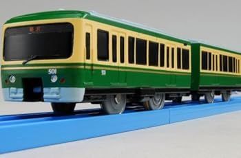 【中古】TOMY・トミー限定車両 プラレール 江ノ電 500形501号