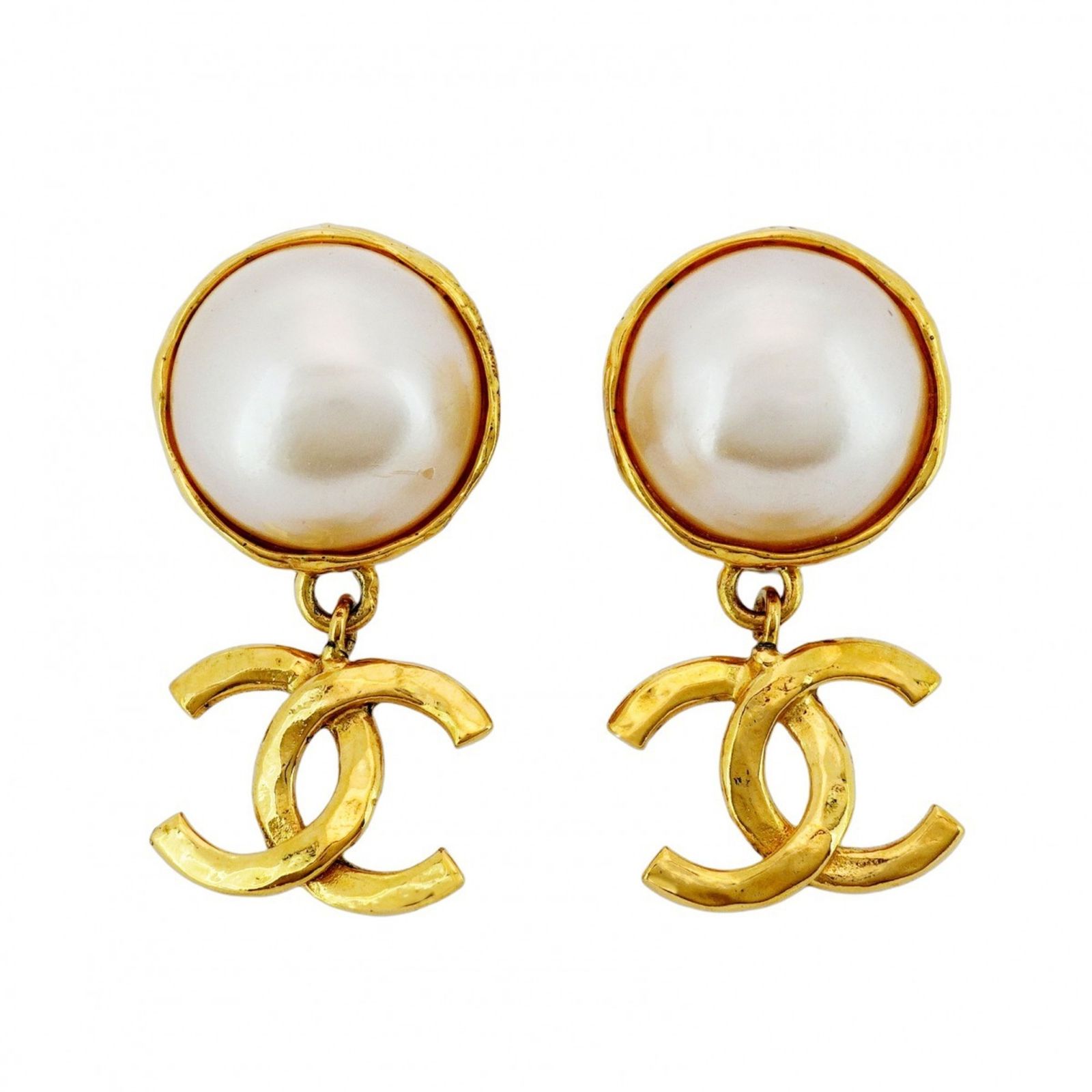 シャネル(Chanel) シャネル イヤリング ココマーク GPメッキ