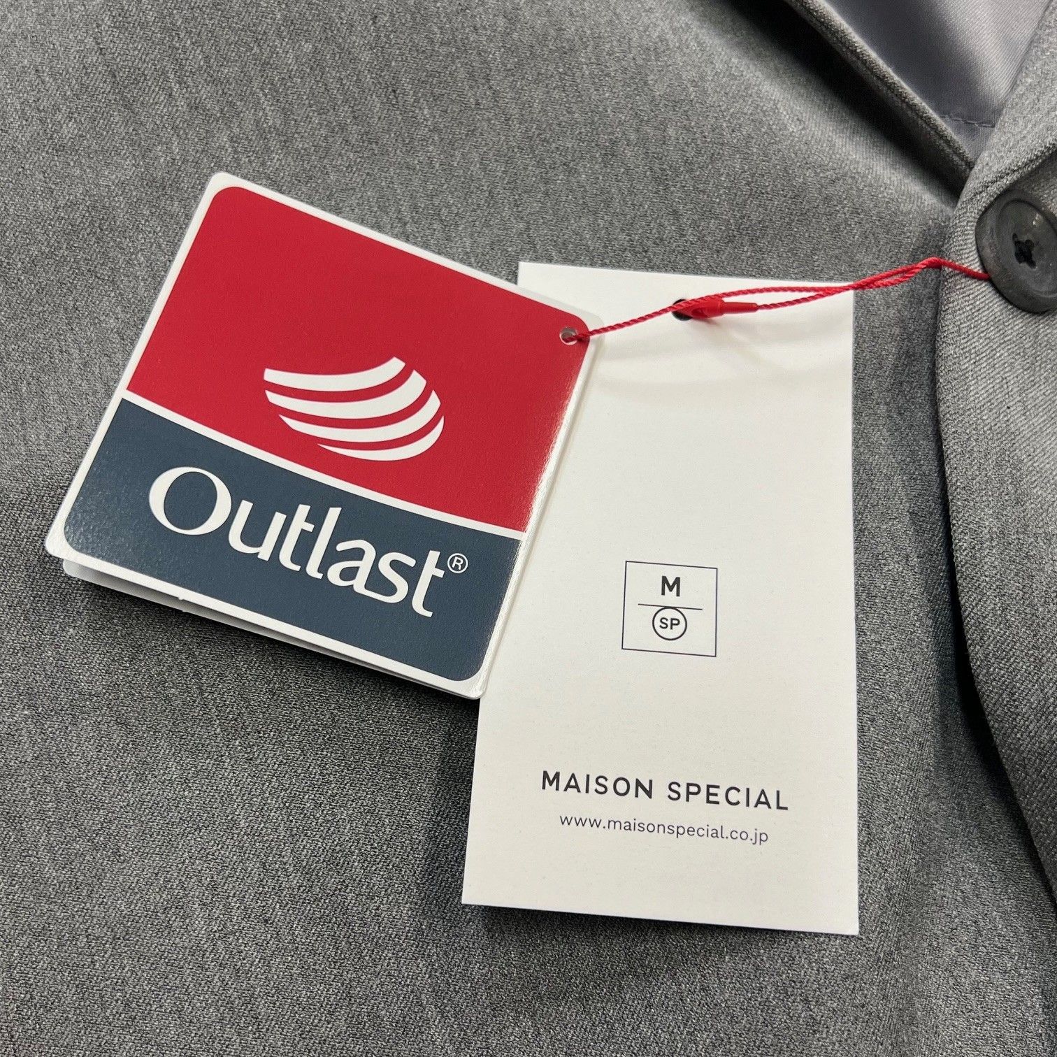 参考上代25300円 未使用品 MAISON SPECIAL OUTLAST Split Raglan Dress 