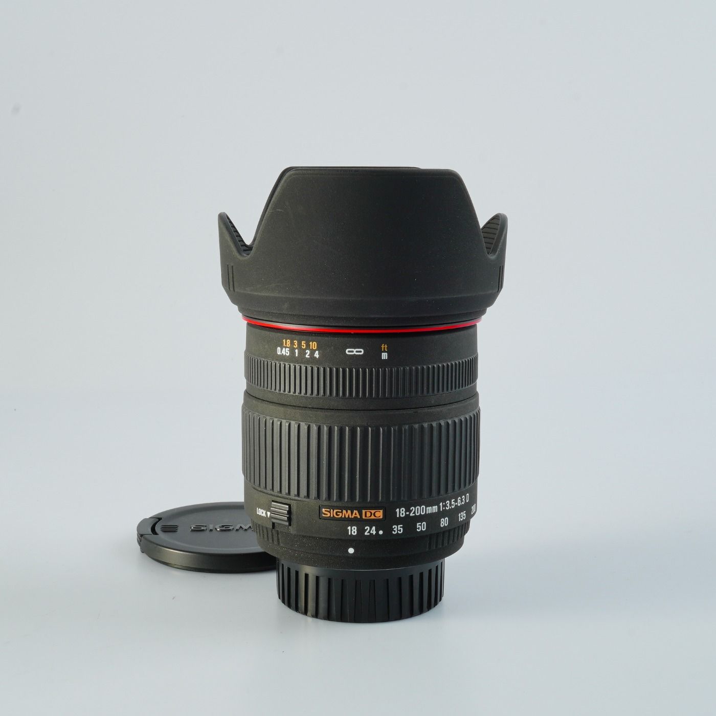 SIGMA シグマ DC 18-200mm F/3.5-6.3 D (Nikon F用) ズームレンズ 
