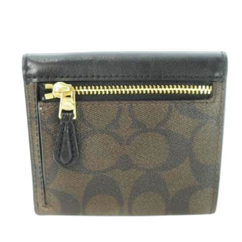 コーチ COACH 二つ折り財布 ウォレット 小銭入れあり フラップ
