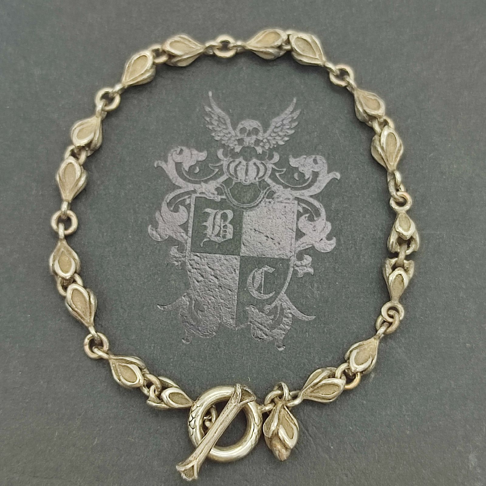 ブラッディ―マリー ベビー マーメイド チェーン ブレスレット シルバー