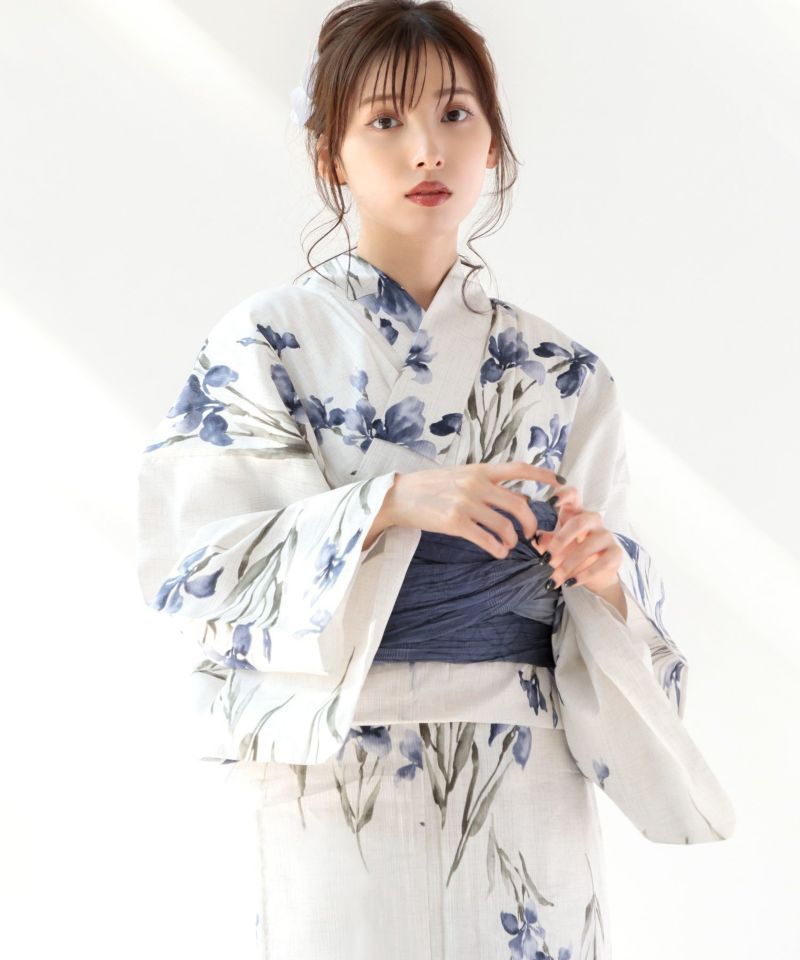 Dita 浴衣 京の水墨画水仙 レディース浴衣 着物 京の水墨画水仙】Dita ディータ 浴衣 レディース 5点セット