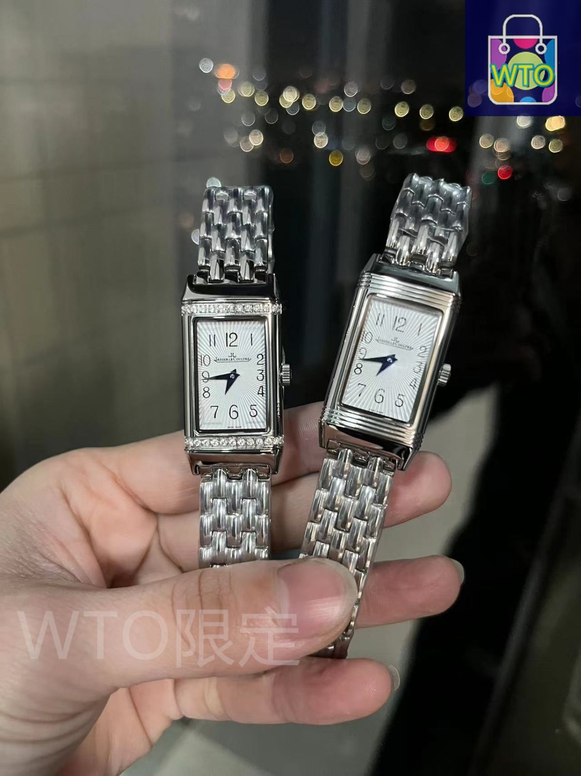 アンティーク LONGINES CONQUEST 自動巻き 魚メダリオン 七宝