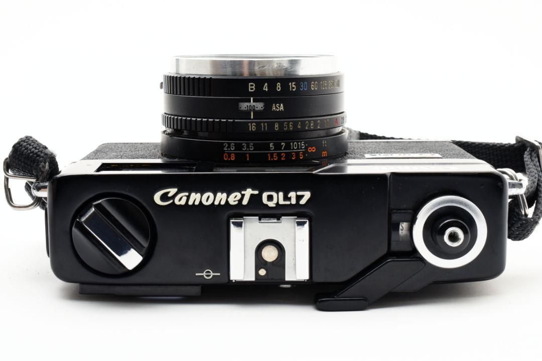 訳アリ特価！Canon キャノン Canonet QL-17 G-Ⅲ ブラック フィルム