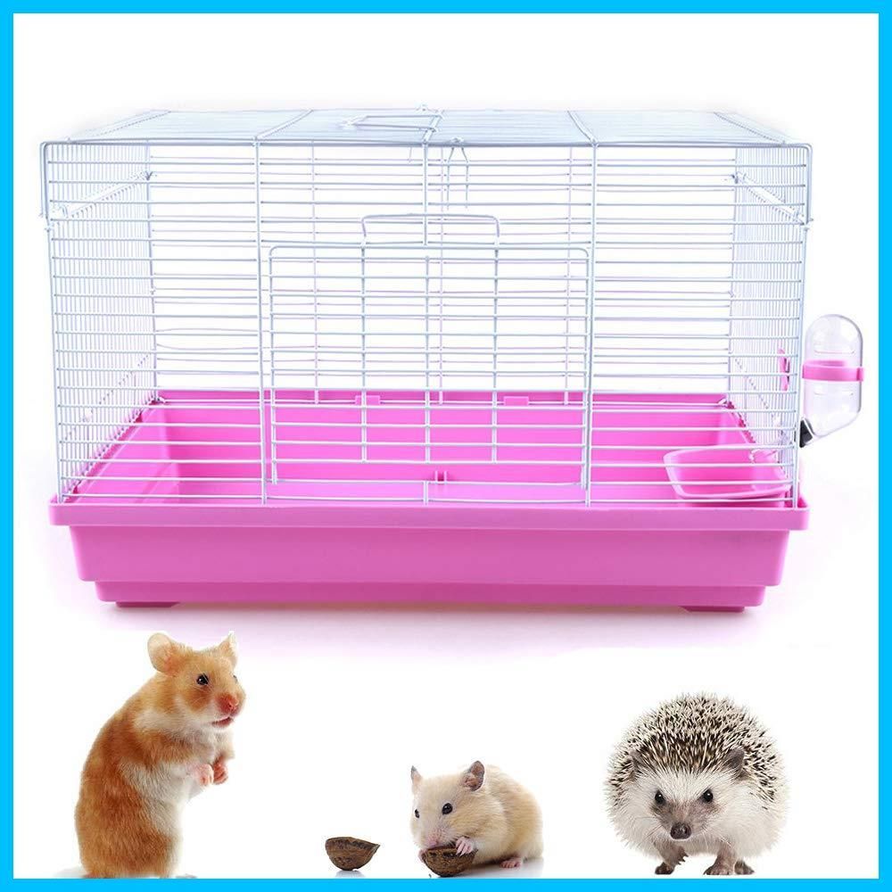 新品未使用】Gifty モルモット ケージ 大きい ハリネズミ ハムスター ゲージ 深底 デグー 小動物 飼育ケージ (給水ボトルと食器つき) -  メルカリ