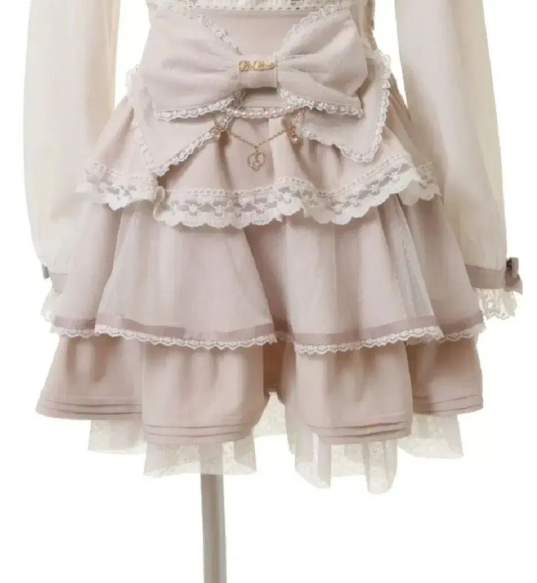 LIZ LISA‪‪ ‪‪❤︎‬‬ フロントカシュクールBIGリボンセットアップ フロントカシュクールBIGリボンセットアップ ｜ LIZ LISA