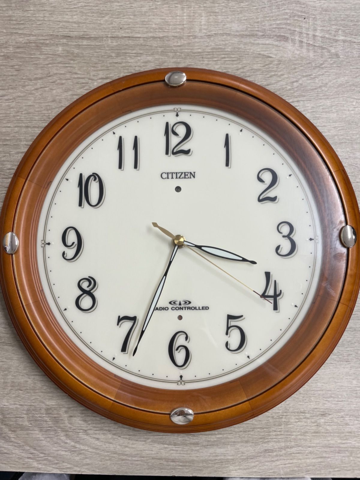 CITIZEN シチズン 電波時計 壁掛け時計 4MY646 - メルカリ