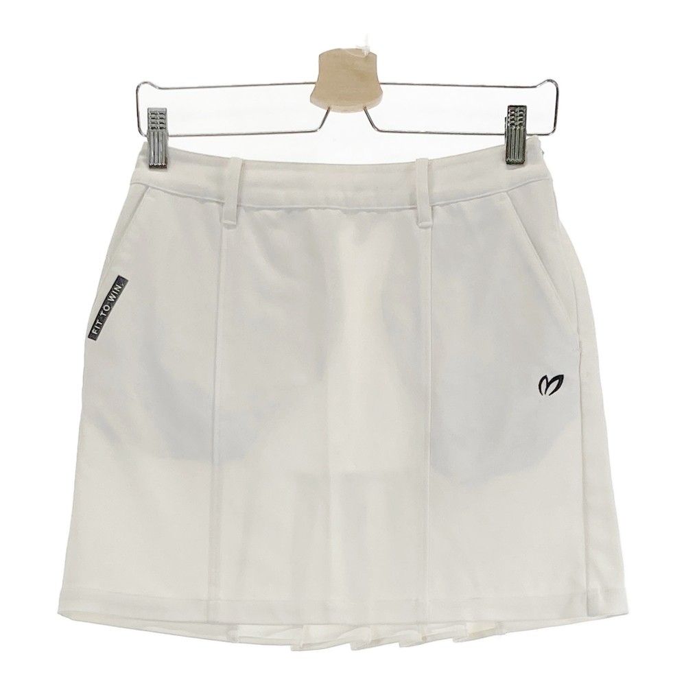 マスターバニーエディション フレアデザイン ホワイトスカート サイズ00 マスターバニーエディション ゴルフ レディース スカート